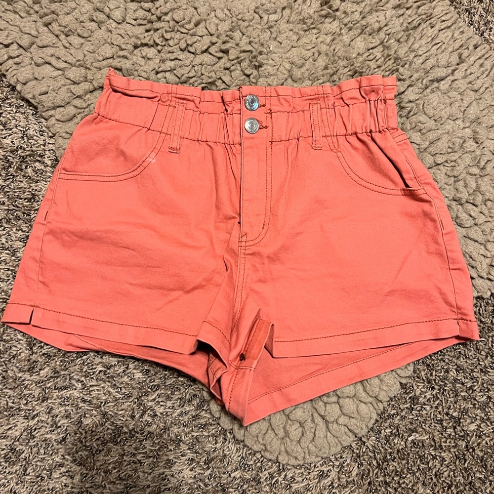 Wild Fable Pink High Rise Cinch Shorts